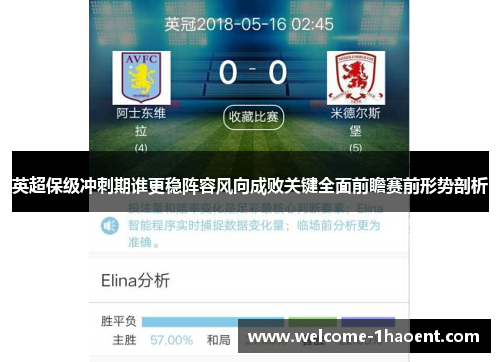 英超保级冲刺期谁更稳阵容风向成败关键全面前瞻赛前形势剖析 英超保级冲刺期谁更稳阵容风向成败关键全面前瞻赛前形势剖析